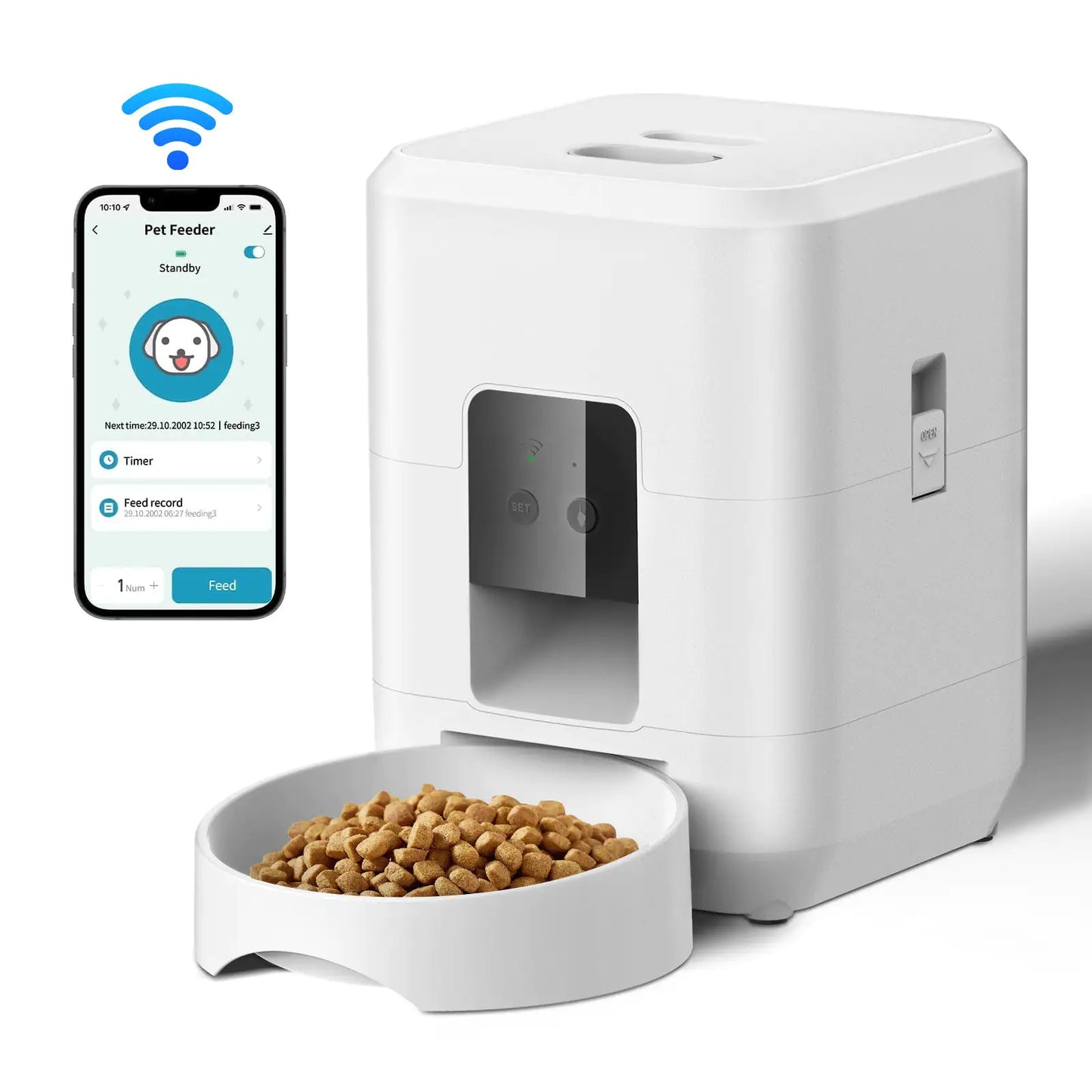 Comedero automático para mascotas