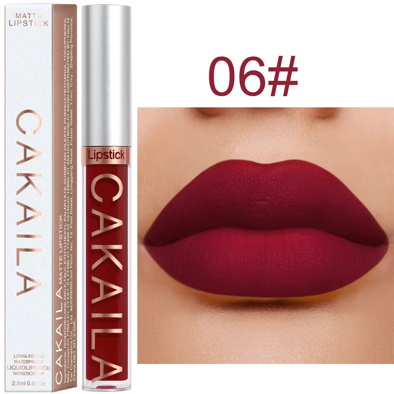 Labial liquido mate
