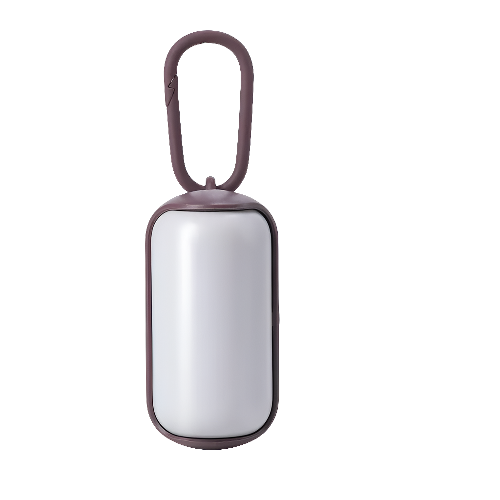 Dispensador de bolsas portátil para mascotas