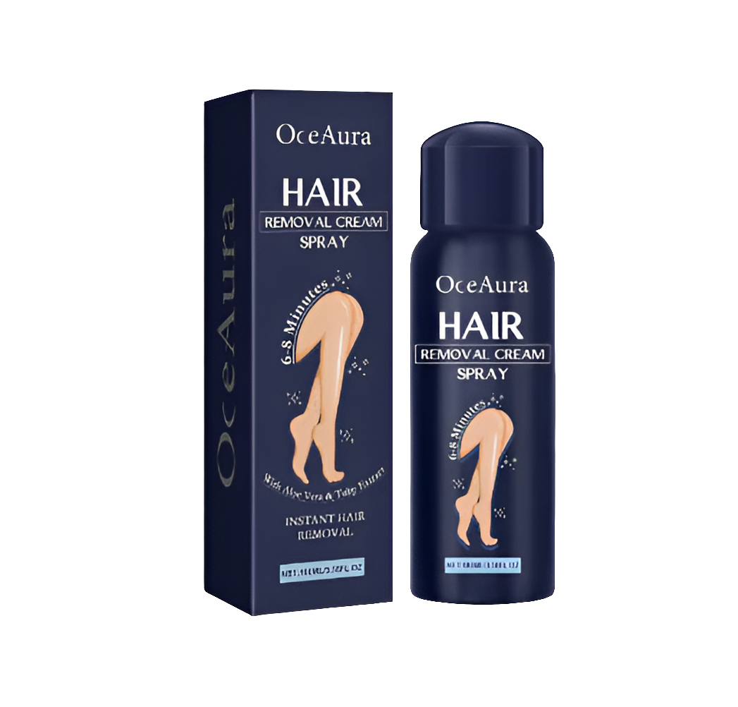 Spray depilatorio para una piel suave