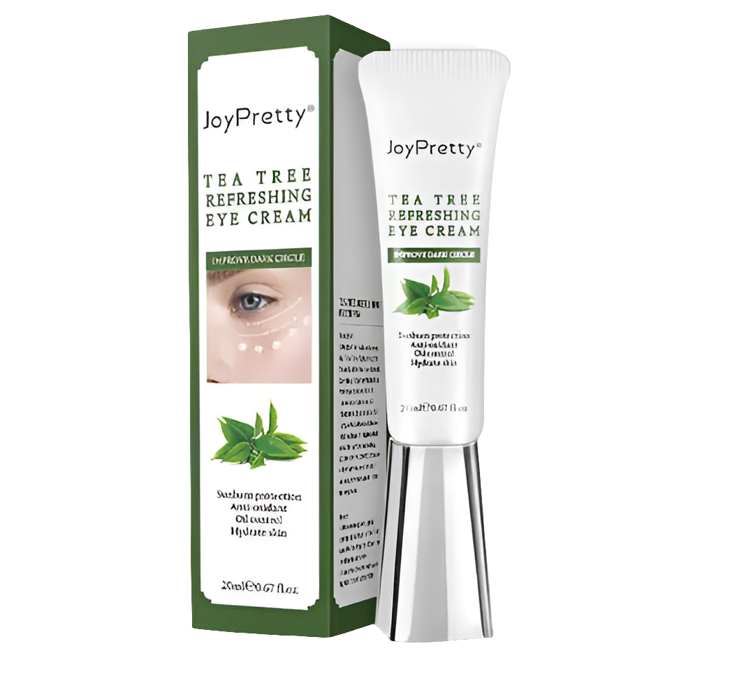 Contorno de ojos de árbol de té reductor de bolsas