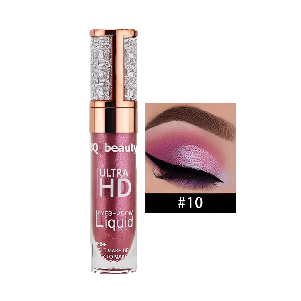 Sombra de ojos líquida con brillo perlado