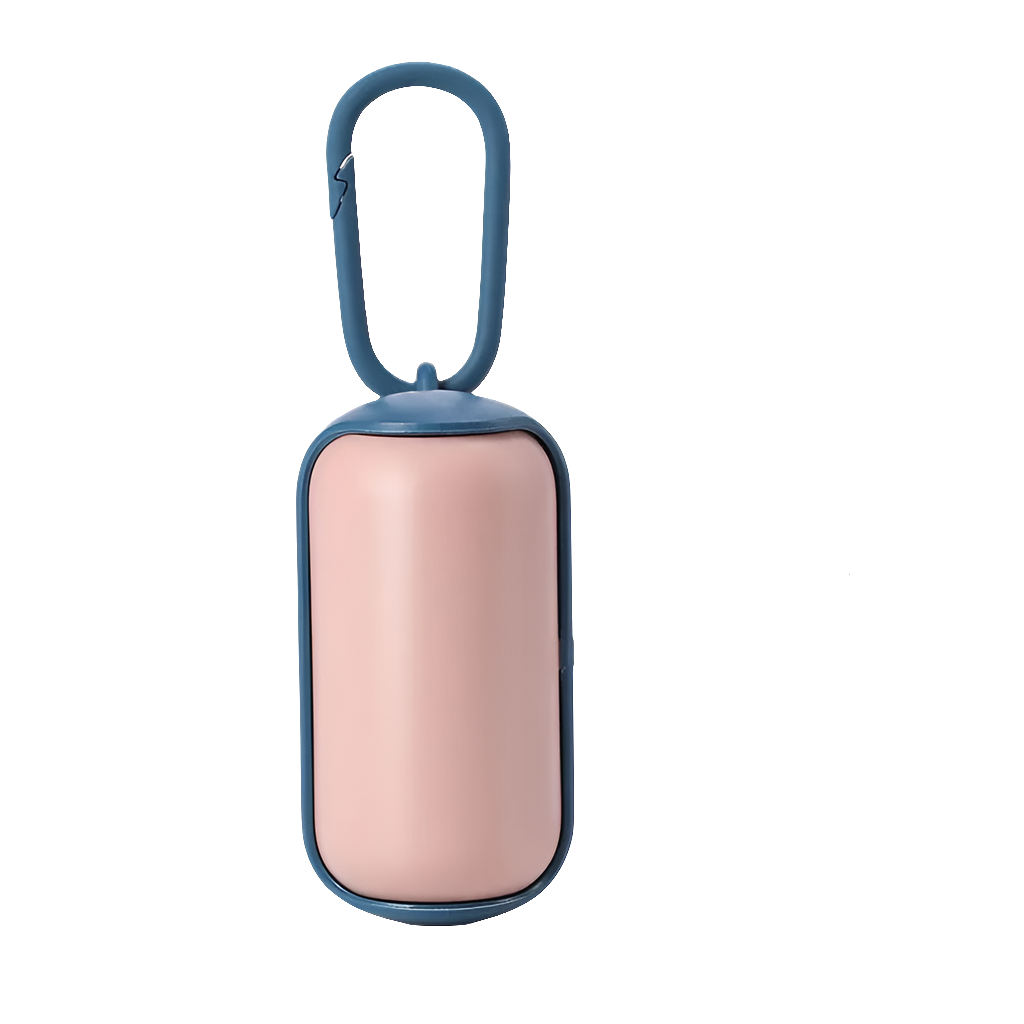 Dispensador de bolsas portátil para mascotas