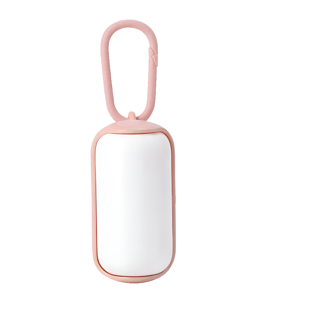Dispensador de bolsas portátil para mascotas