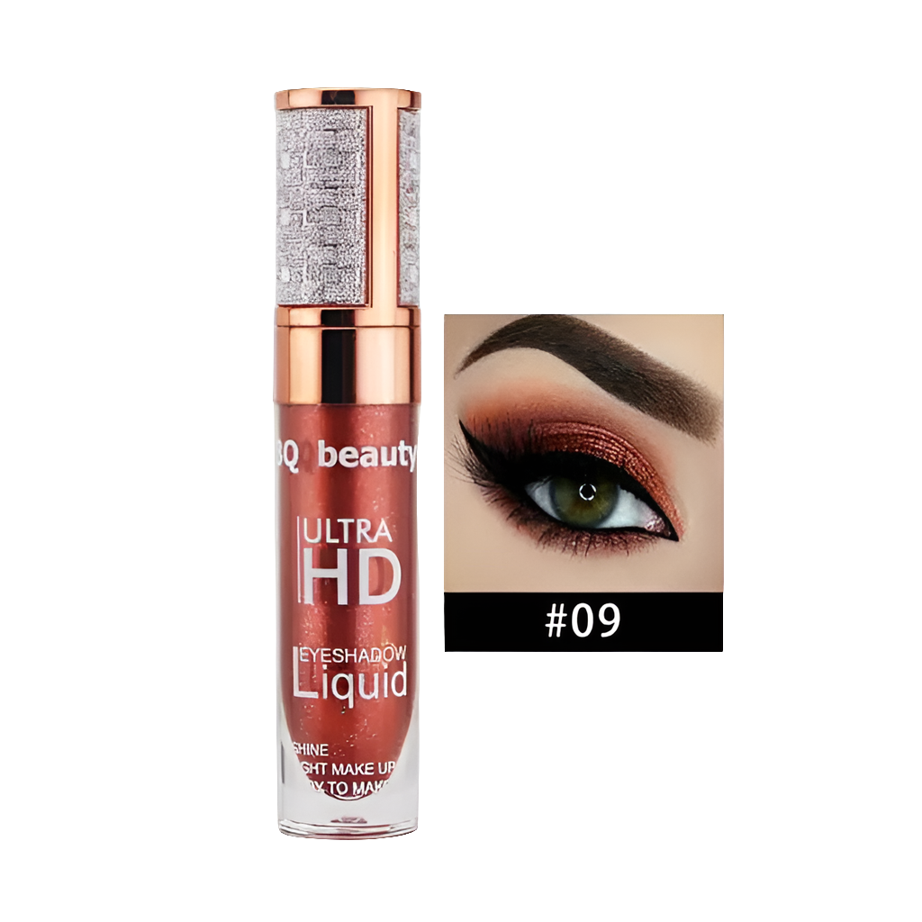 Sombra de ojos líquida con brillo perlado