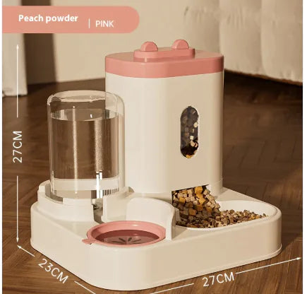 Comedero automático con dispensador de agua