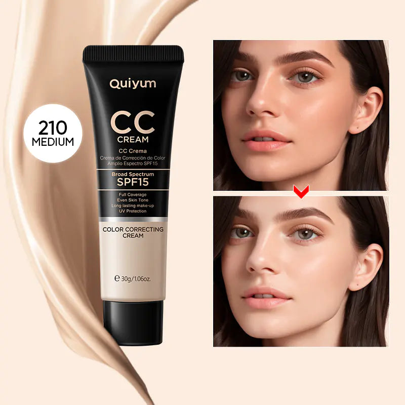 CC cream con protección solar SPF15