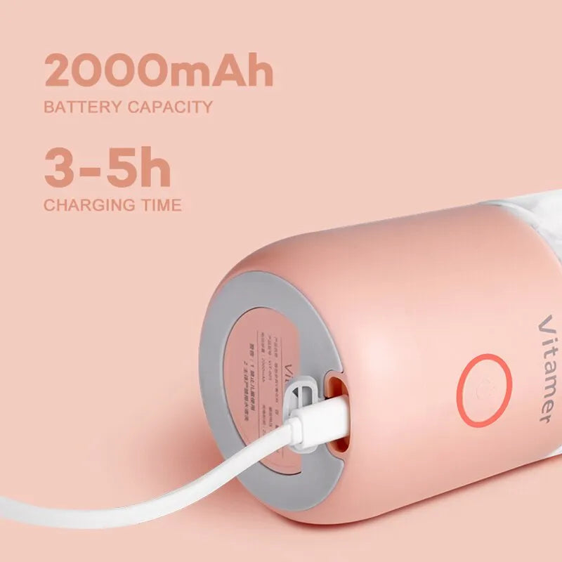 Licuadora portátil recargable USB