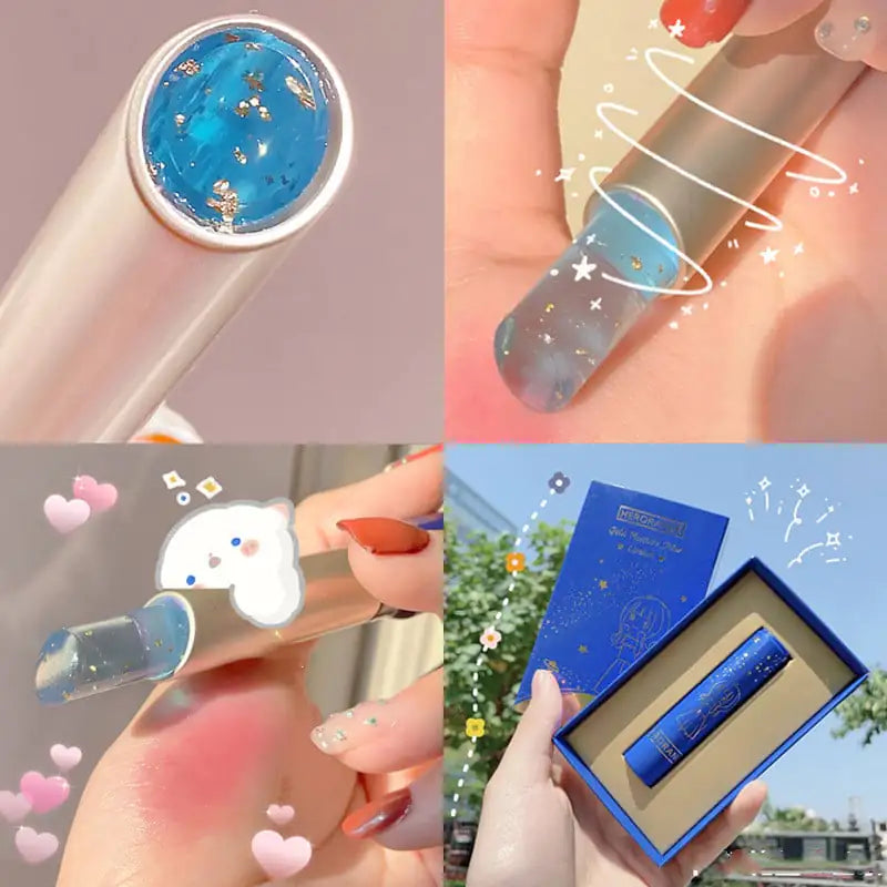 Labial hidratante que cambia de color