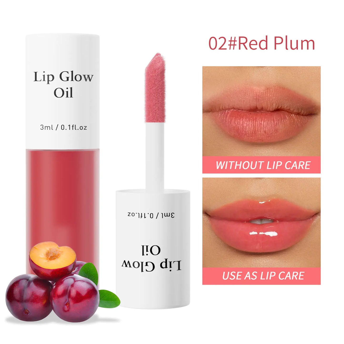 Brillo labial hidratante con sabor a frutas