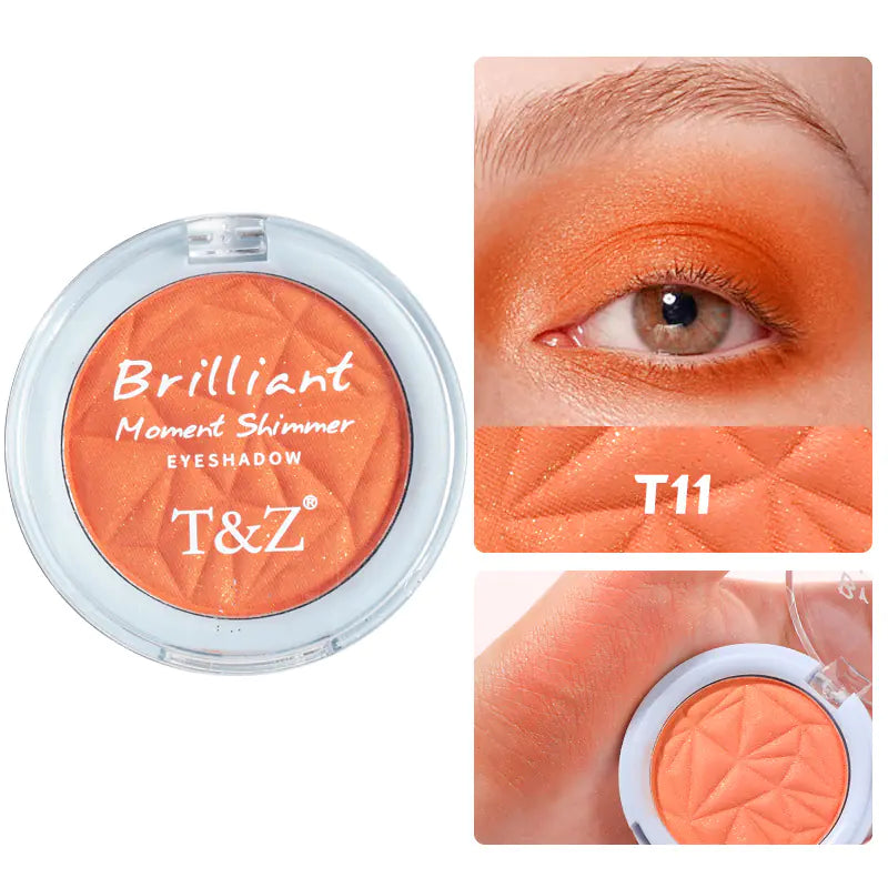 Paleta de sombras de ojos resistentes al agua