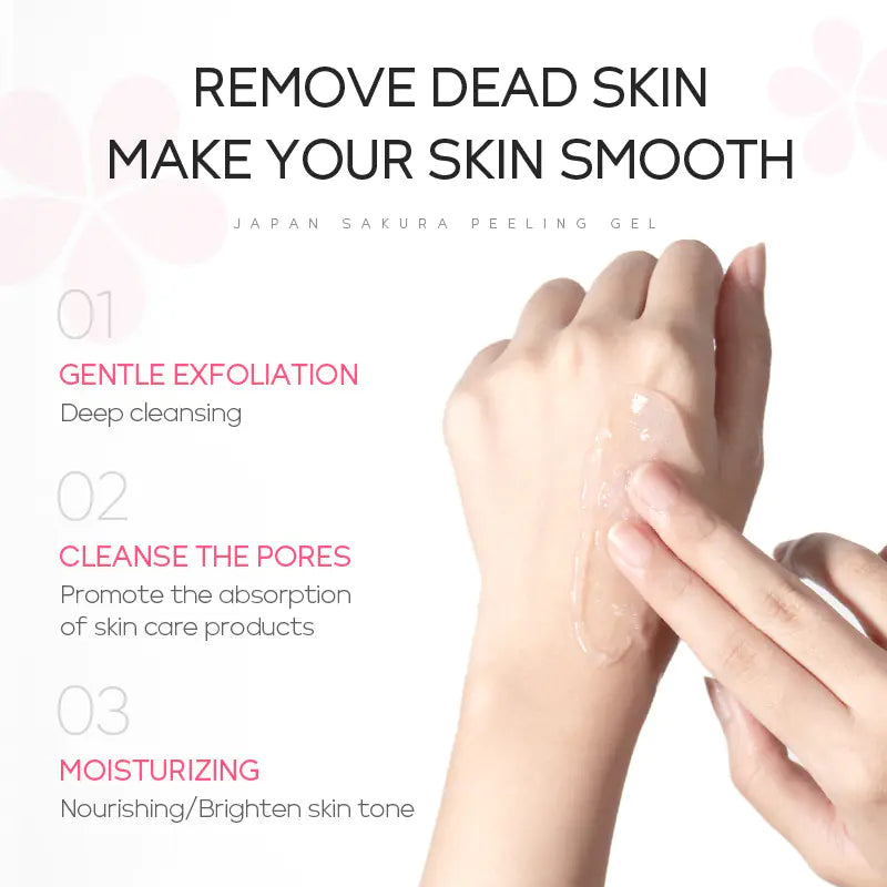 LAIKOU Gel Exfoliante Facial de Flor de Cerezo