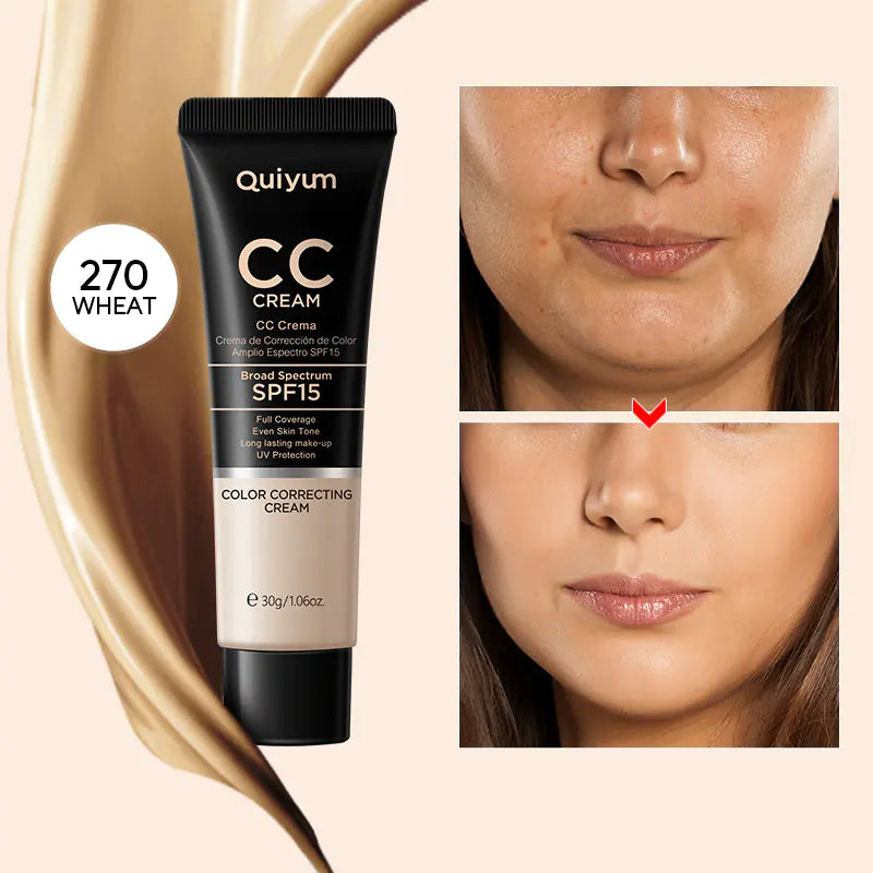 CC cream con protección solar SPF15