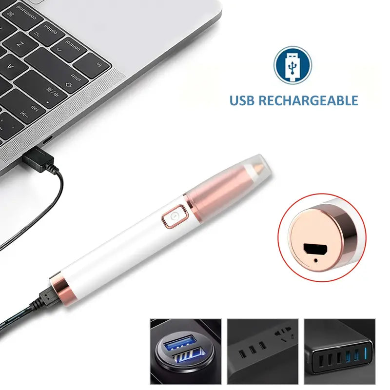 Depiladora eléctrica recargable