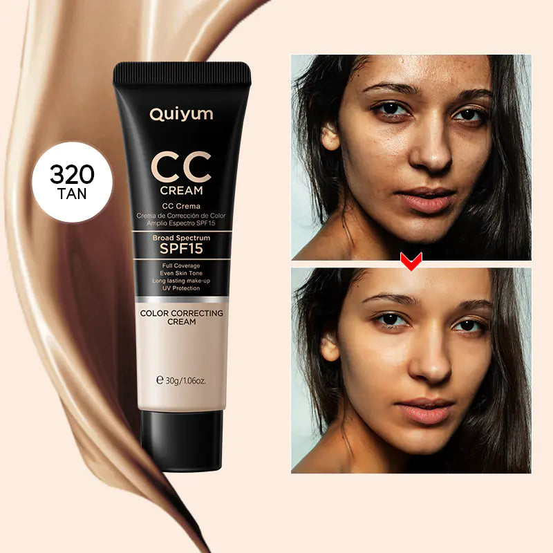 CC cream con protección solar SPF15