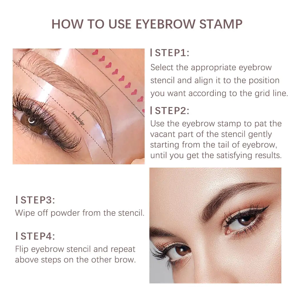 Kit de Estampado Y modelado de cejas
