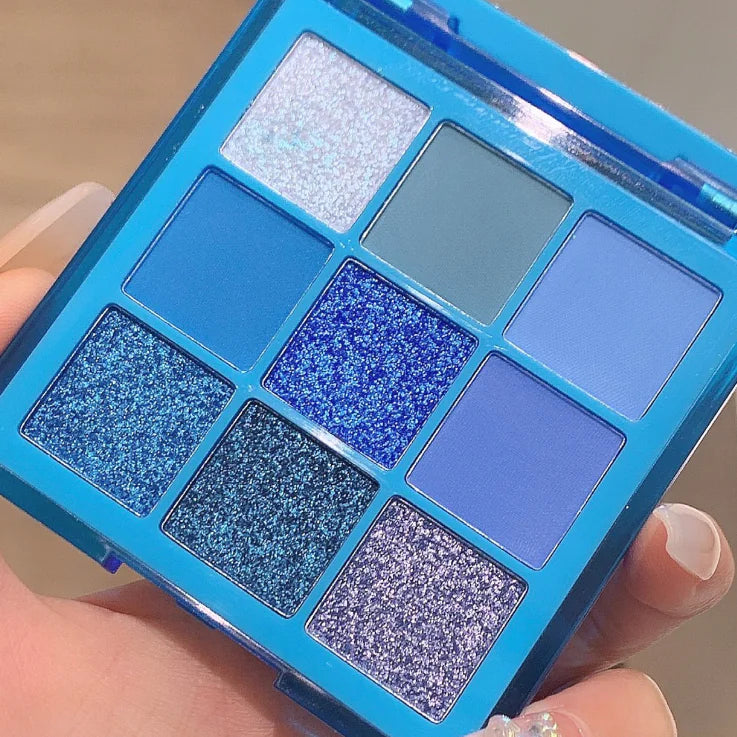 Paleta de sombras de ojos INSFANY de 9 tonos - Erlif