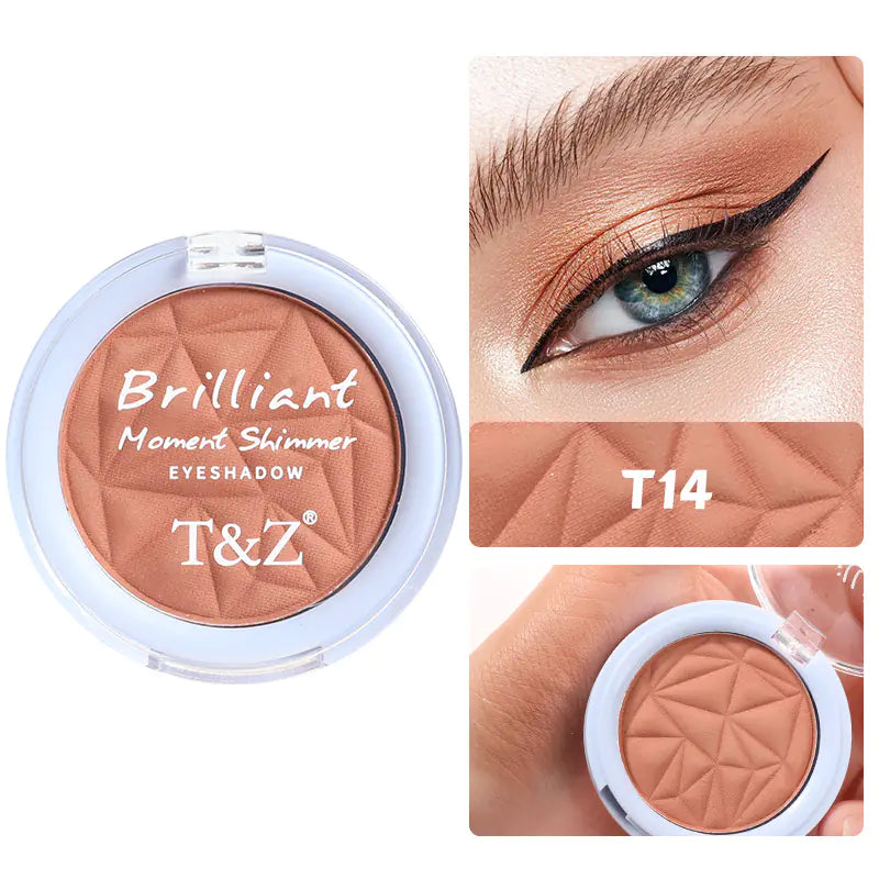 Paleta de sombras de ojos resistentes al agua
