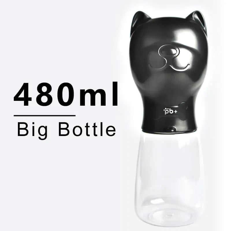 Botella de agua portátil para perros