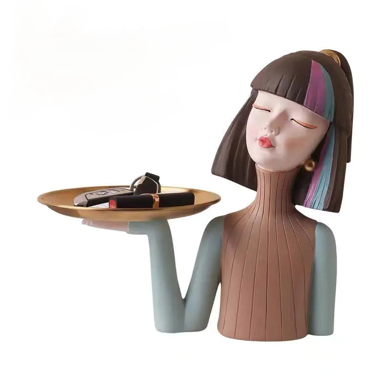 Figura decorativa y almacenamiento