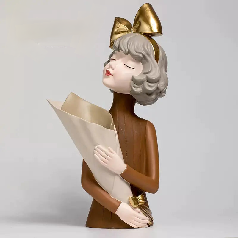 Figura decorativa y almacenamiento