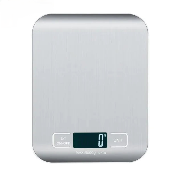 Báscula de cocina digital de acero inoxidable