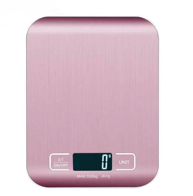 Báscula de cocina digital de acero inoxidable