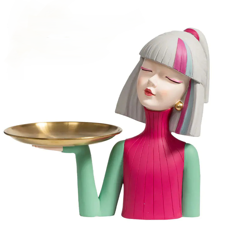 Figura decorativa y almacenamiento