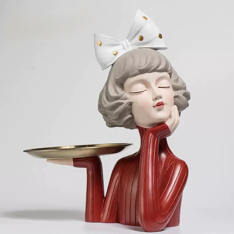 Figura decorativa y almacenamiento