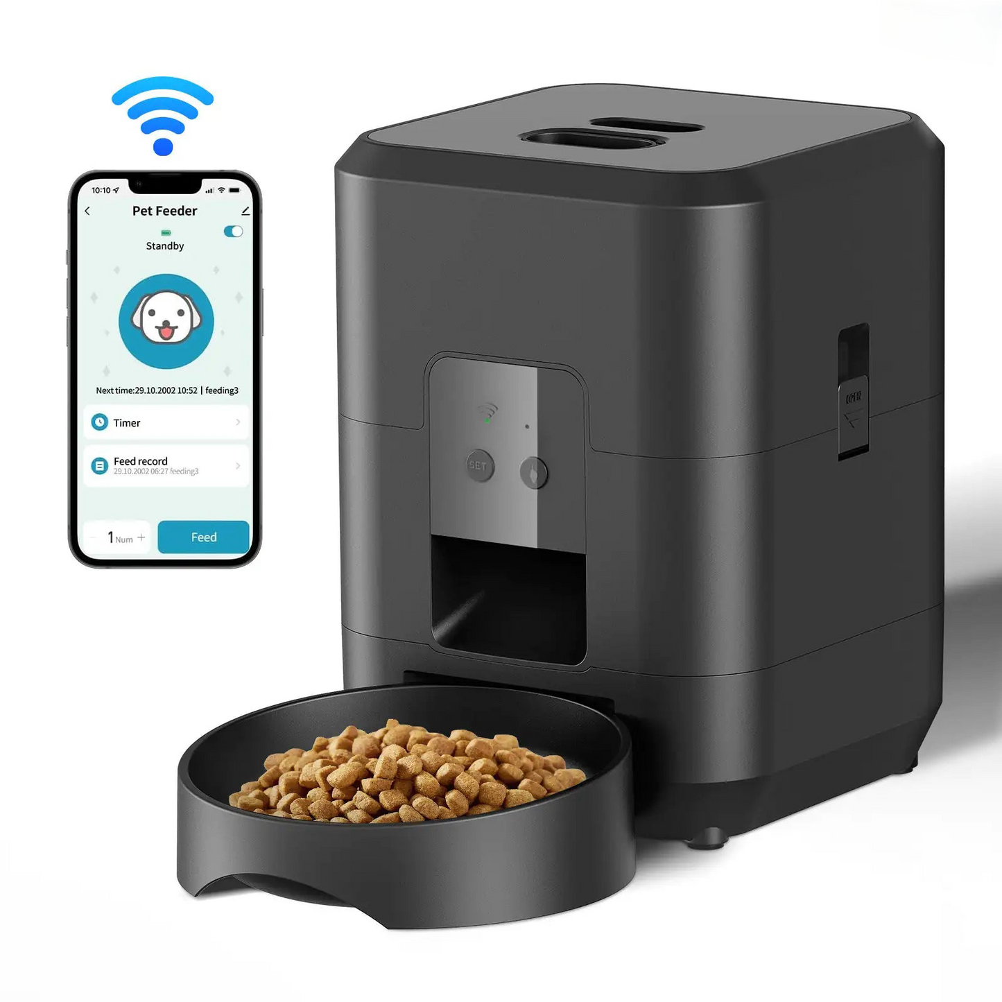 Comedero automático para mascotas