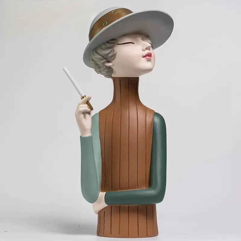 Figura decorativa y almacenamiento