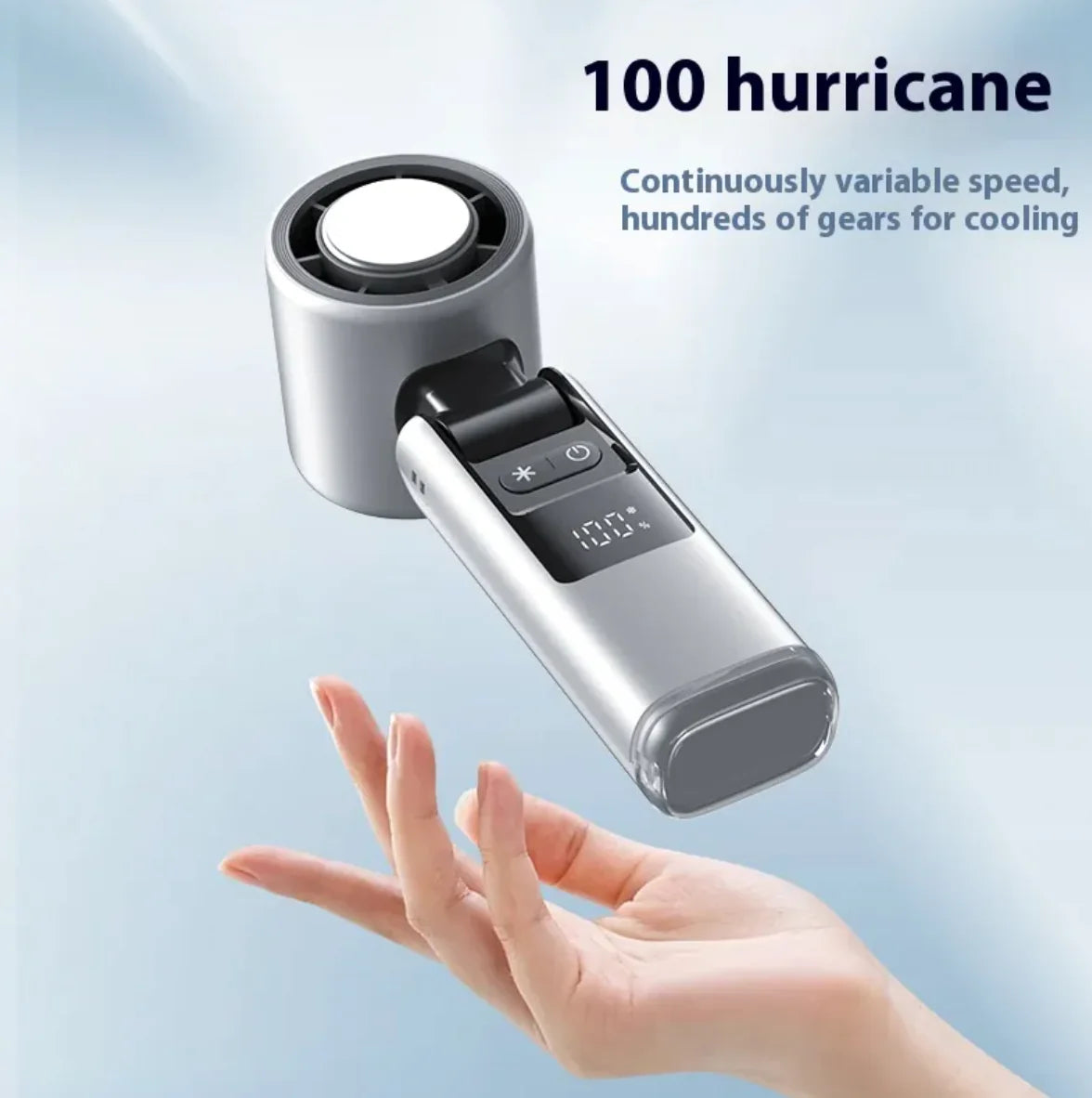Mini ventilador turbo portátil USB