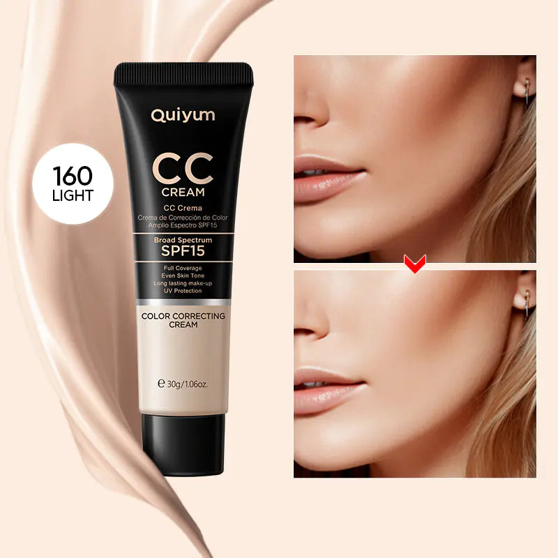 CC cream con protección solar SPF15