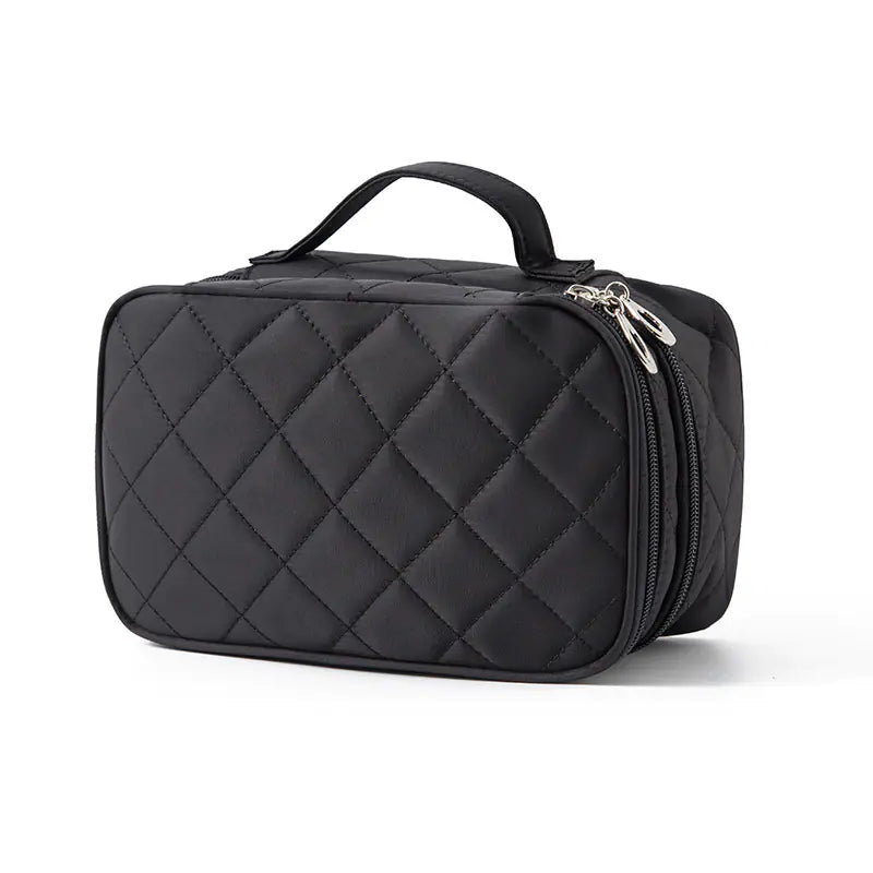 Bolsa de cosméticos de doble capa