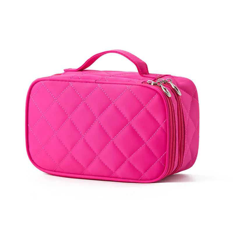 Bolsa de cosméticos de doble capa