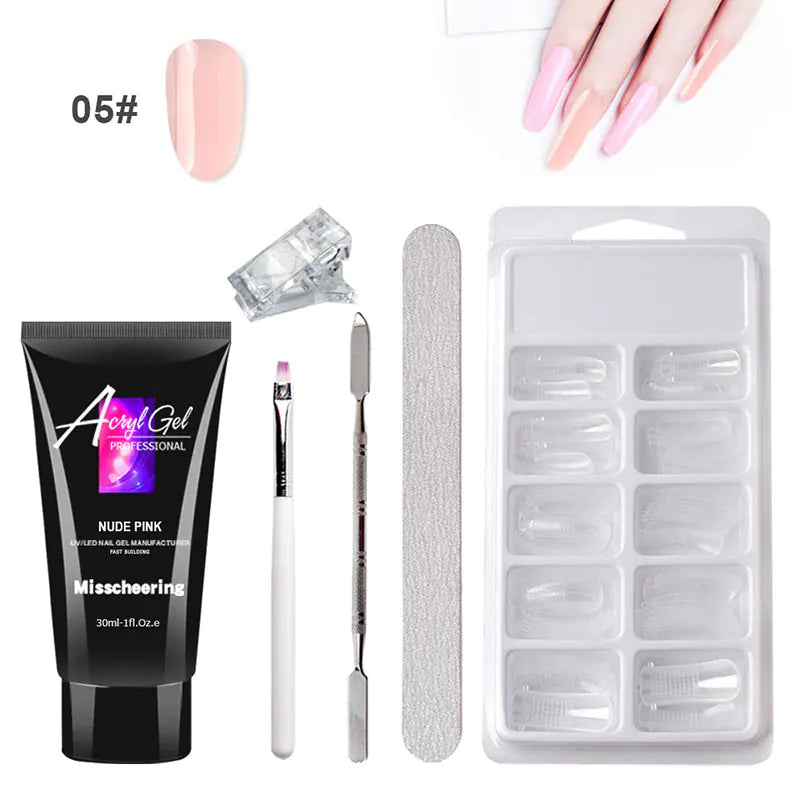 Kit de extensión de uñas en gel
