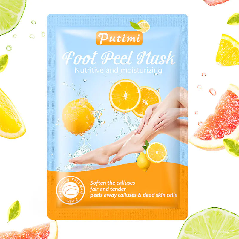 Mascarilla exfoliante para pies