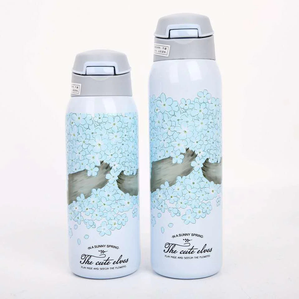 Botella Portátil con estampados