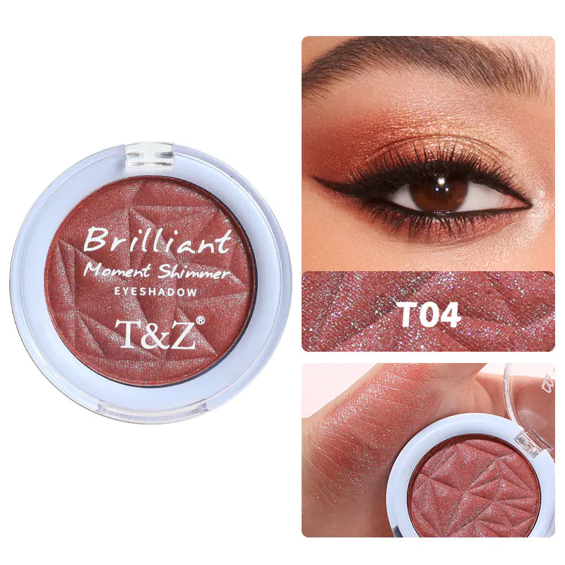 Paleta de sombras de ojos resistentes al agua