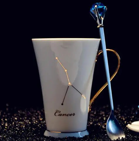 Vaso de cerámica del signo zodiacal