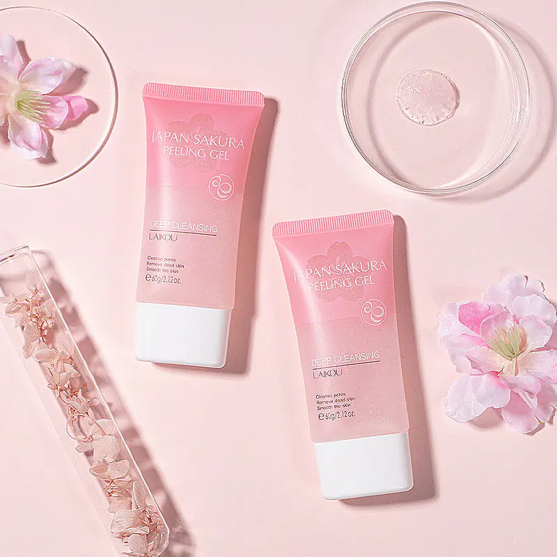 LAIKOU Gel Exfoliante Facial de Flor de Cerezo