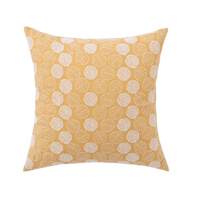 Funda de almohada bordada