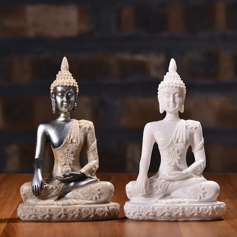 Figura buda de resina
