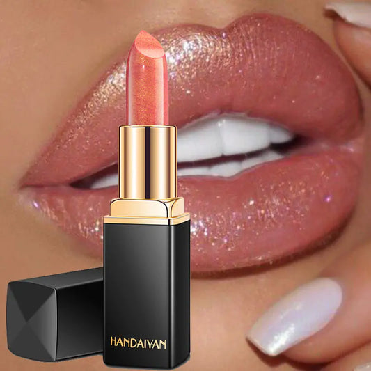 Labial brillante resistente al agua