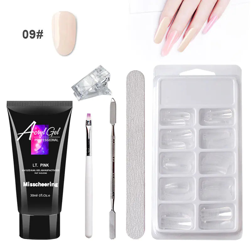 Kit de extensión de uñas en gel