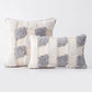 Funda de almohada con borlas de encaje