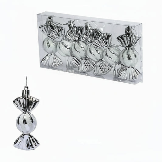 Adornos navideños de caramelo - Erlif 