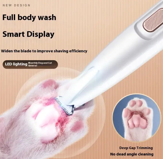 Afeitadora para mascotas LED - Erlif 