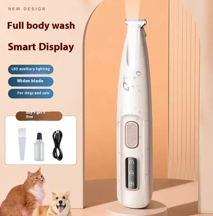 Afeitadora para mascotas LED - Erlif 