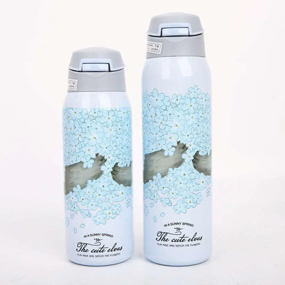 Botella Portátil con estampados - Erlif 